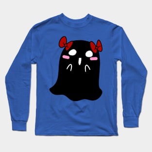 Girly Shadow Ghost Long Sleeve T-Shirt